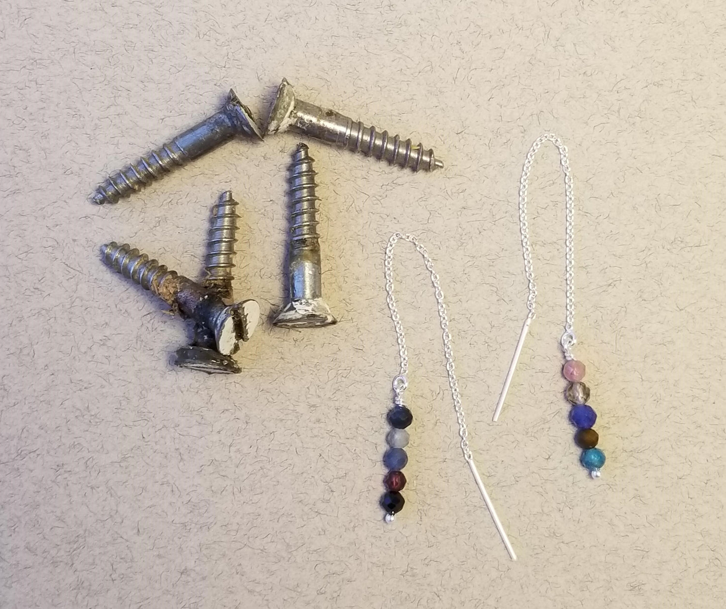 Colour of Film #2: The Breakfast Club - Palette Chain Earrings
