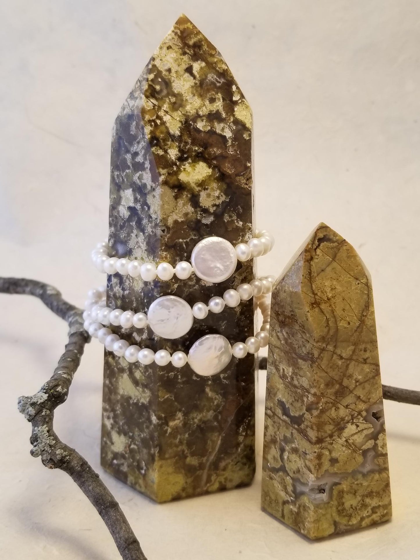 Spare Change Bracelet - Freshwater Pearl
