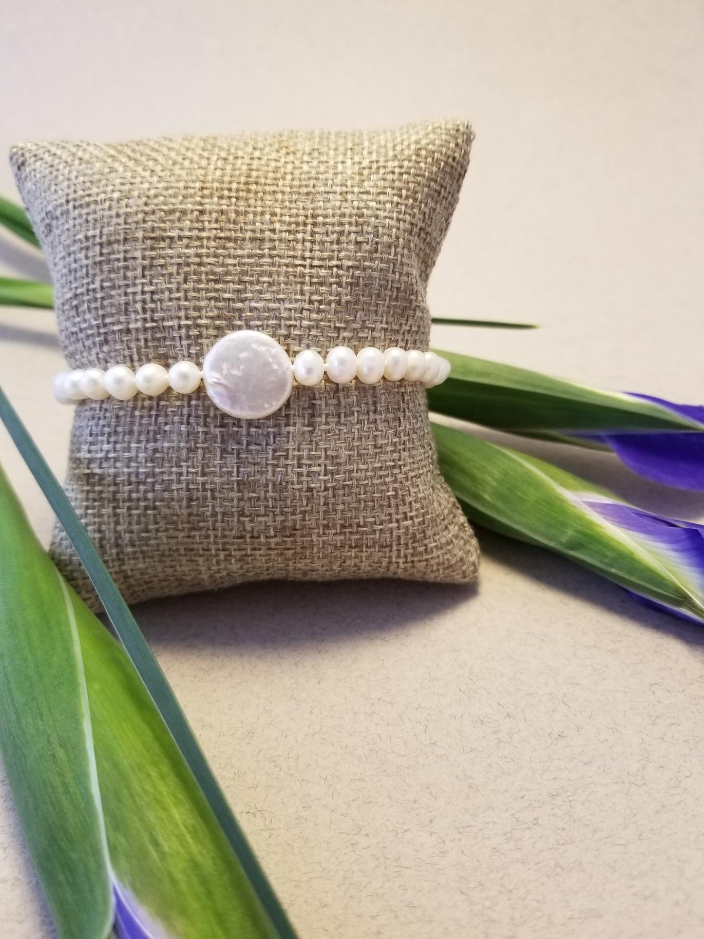 Spare Change Bracelet - Freshwater Pearl