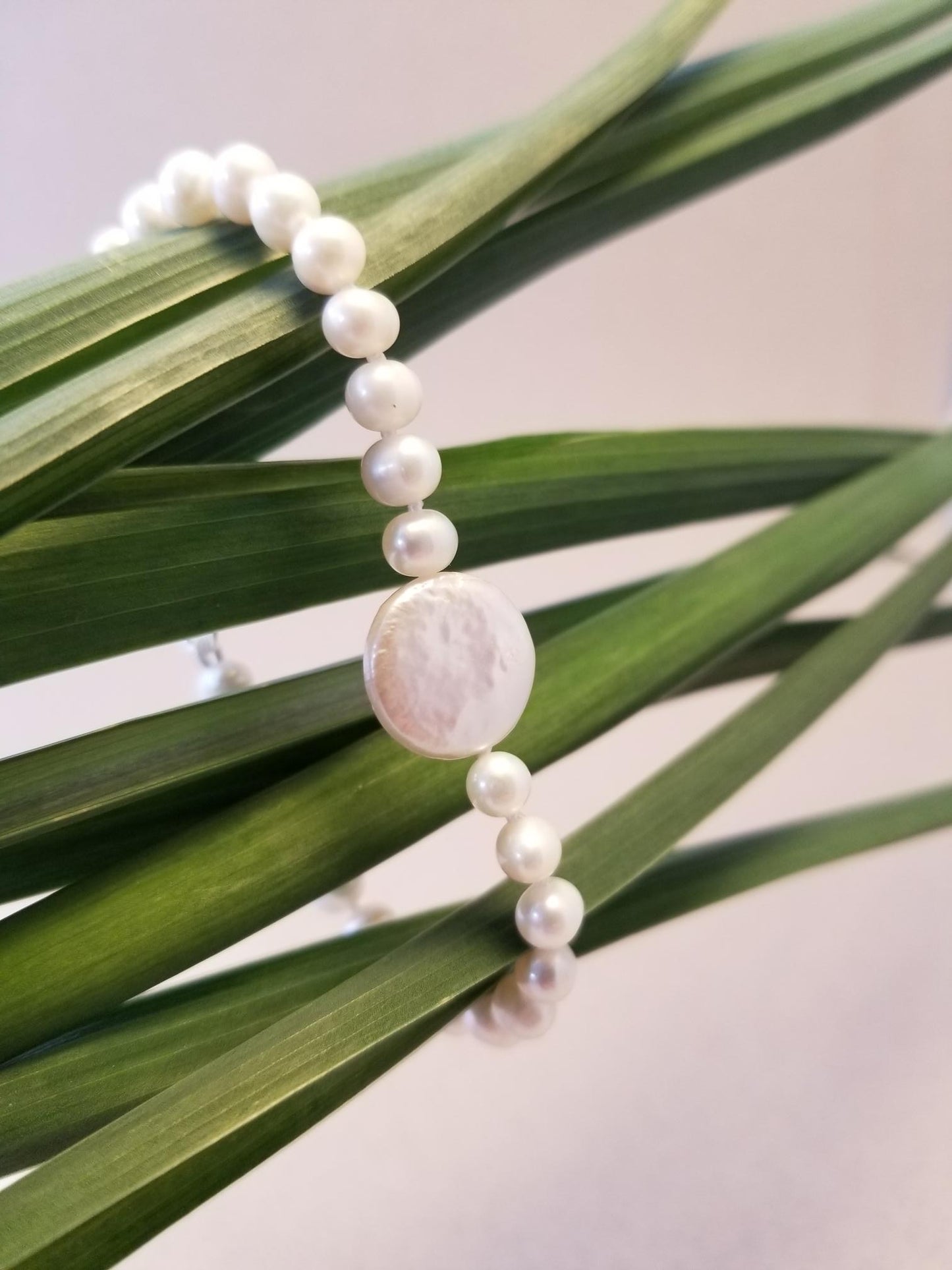 Spare Change Bracelet - Freshwater Pearl