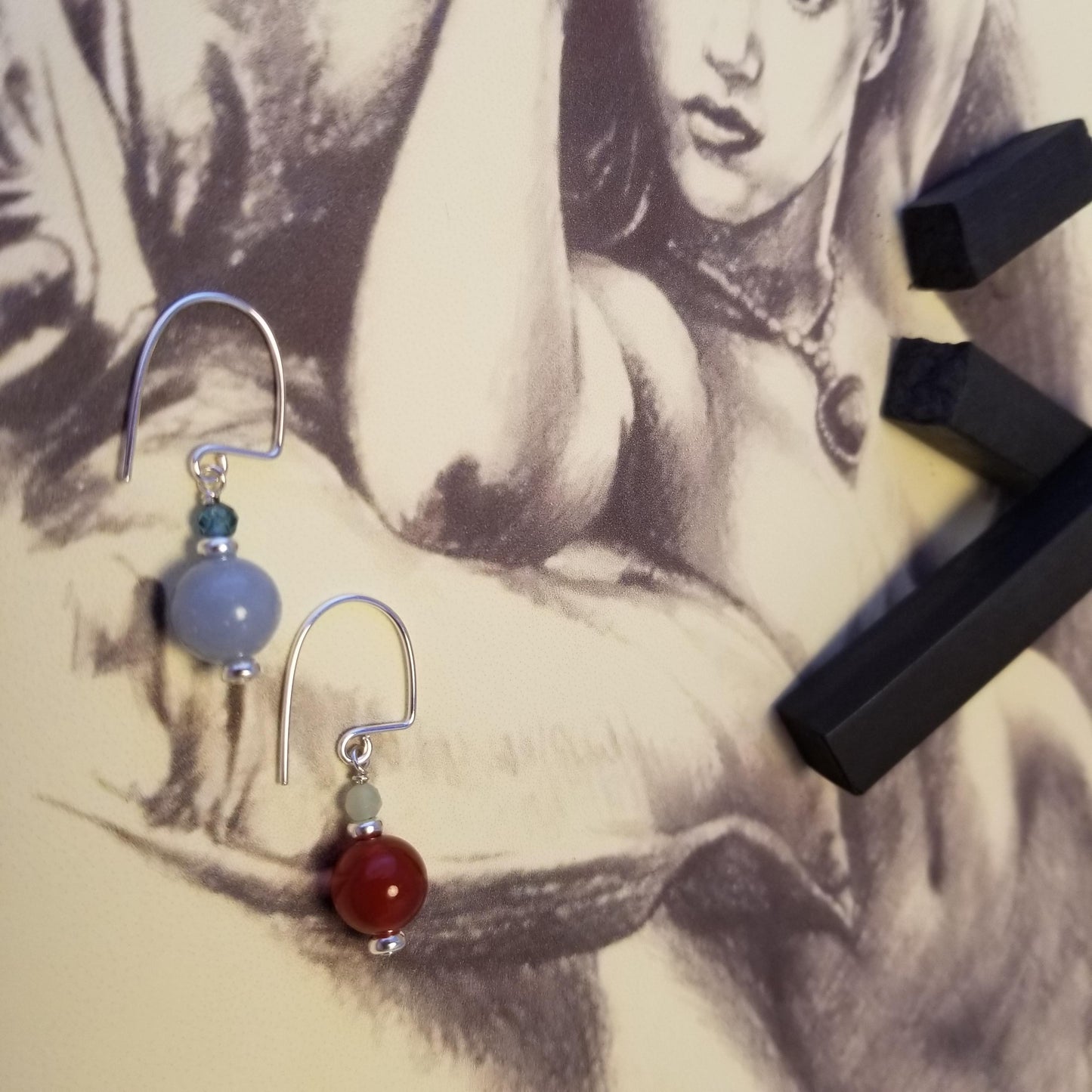 Colour of Film #3: Titanic - Large Earrings