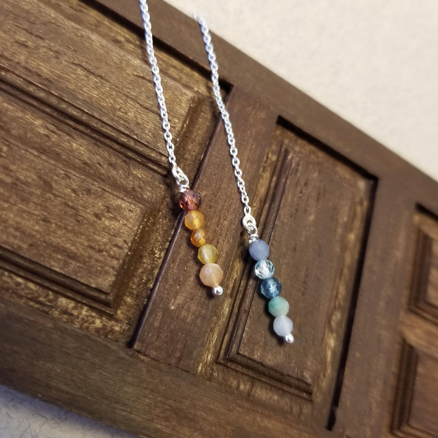 Colour of Film #3: Titanic - Palette Chain Earrings