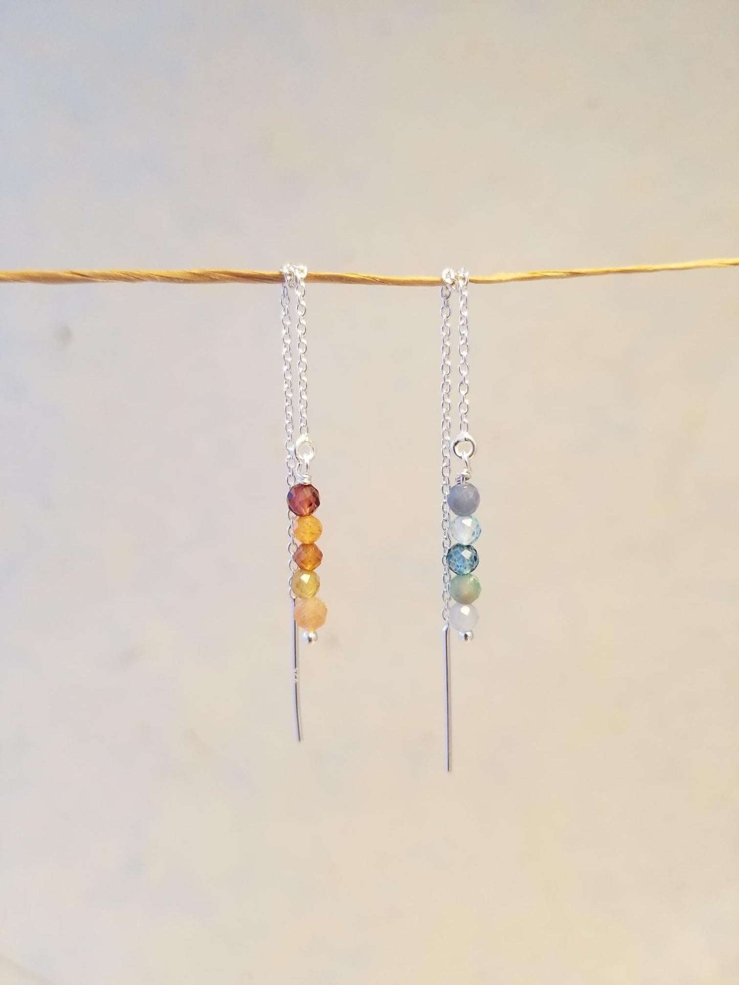 Colour of Film #3: Titanic - Palette Chain Earrings