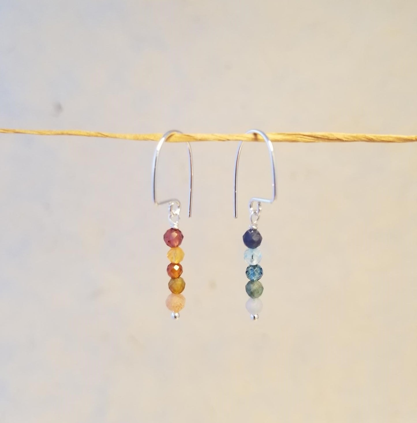Colour of Film #3: Titanic - Palette Hook Earrings