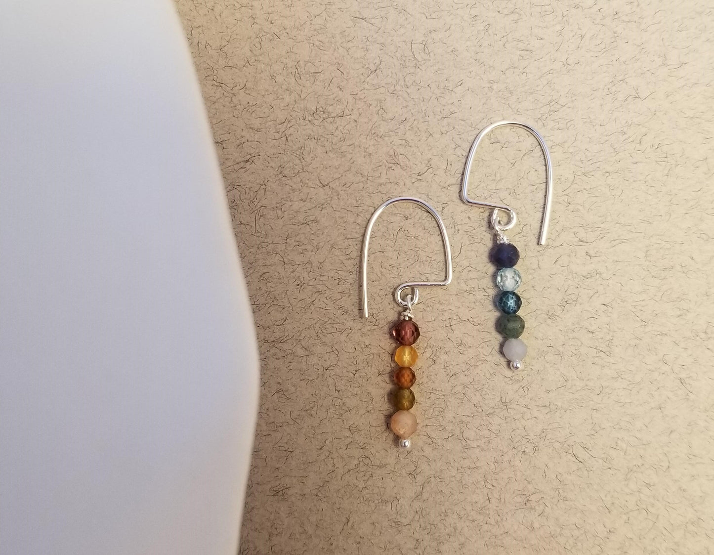 Colour of Film #3: Titanic - Palette Hook Earrings