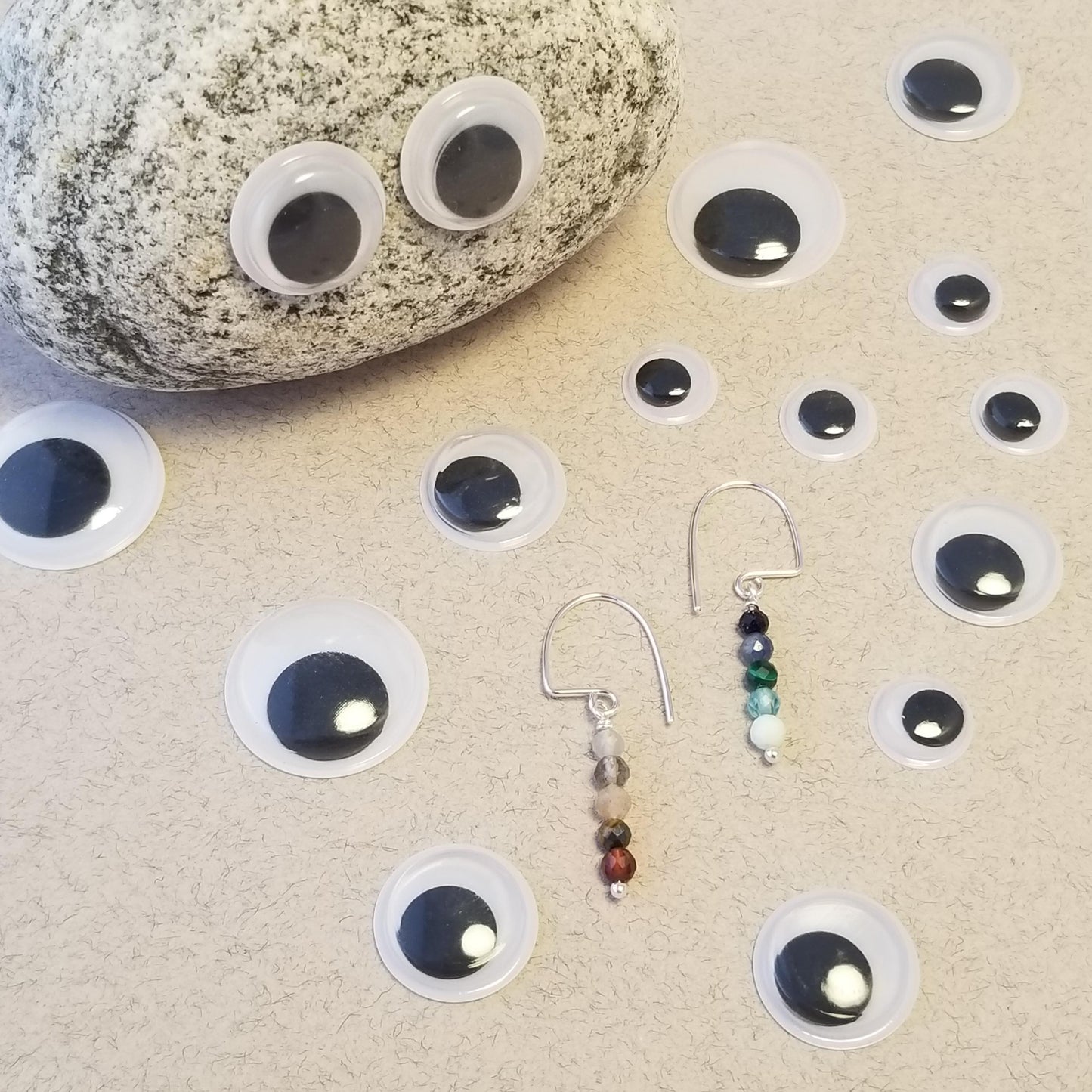 Colour of Film #1: Everything Everywhere All at Once - Palette Hook Earrings