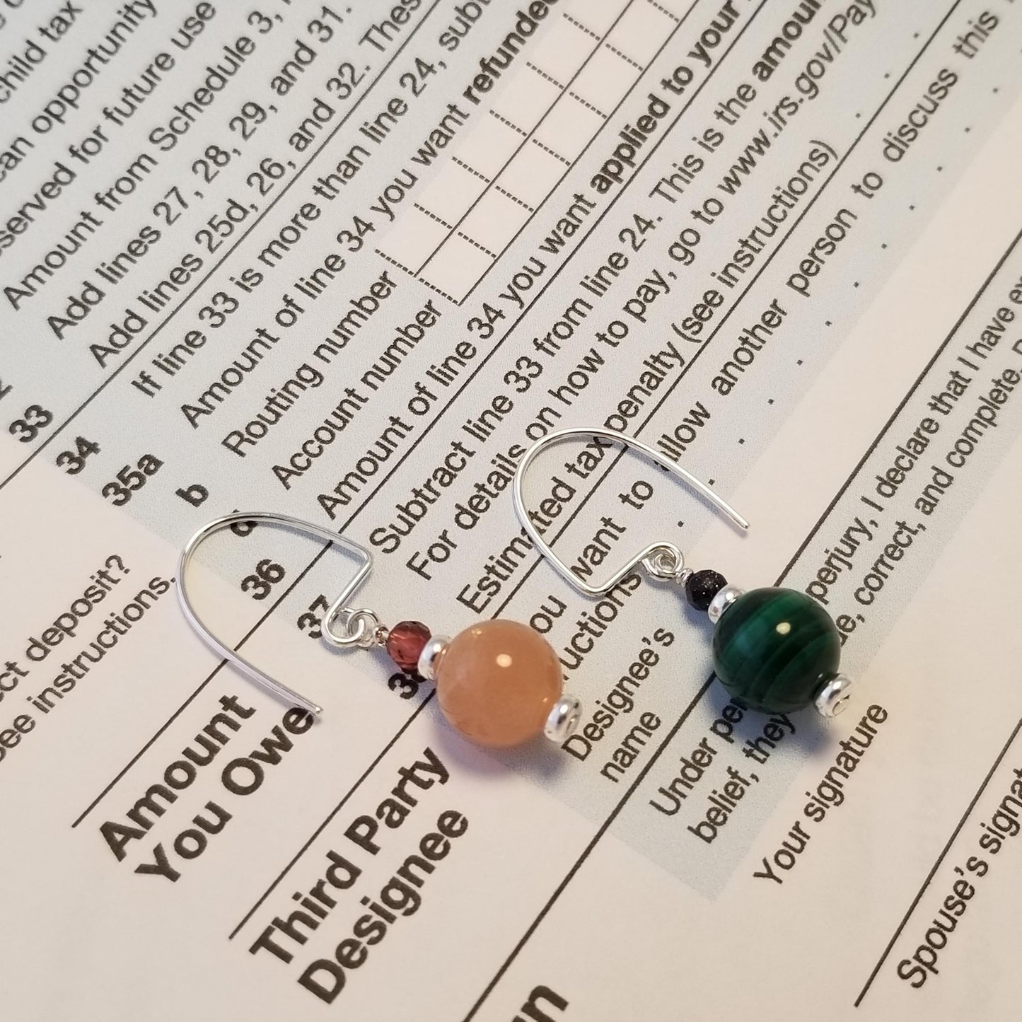 Colour of Film #1: Everything Everywhere All At Once - Large Earrings