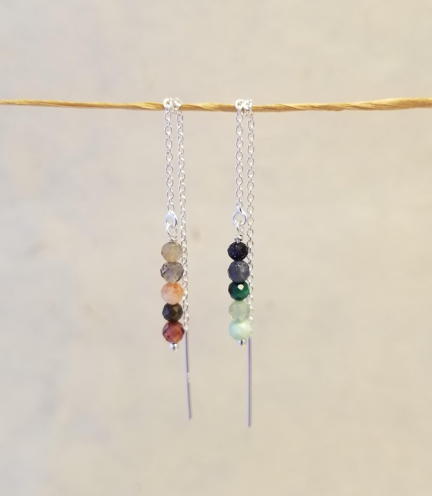 Colour of Film #1: Everything Everywhere All at Once - Palette Chain Earrings