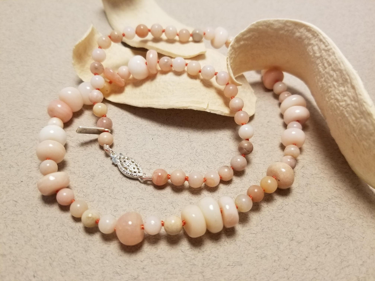 Pink Opal Necklace