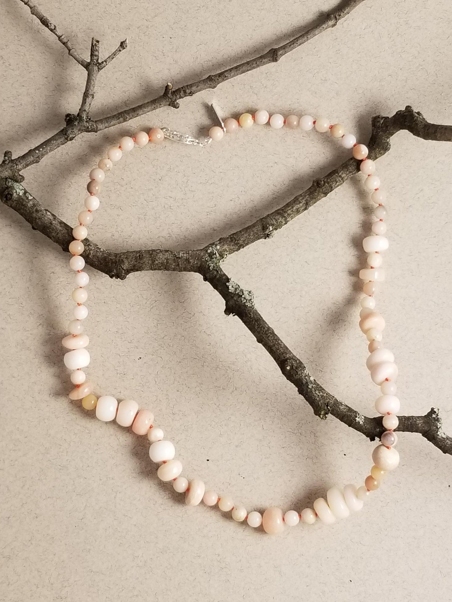 Pink Opal Necklace