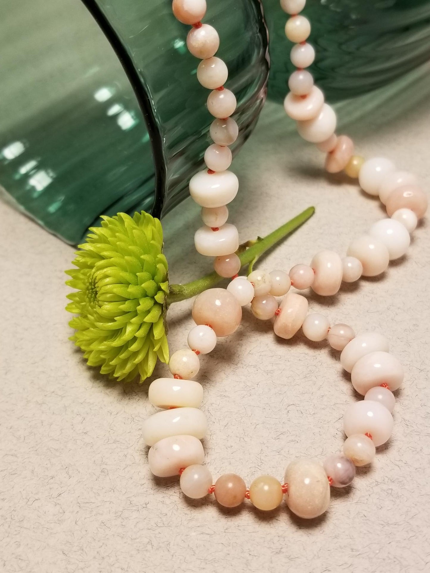 Pink Opal Necklace