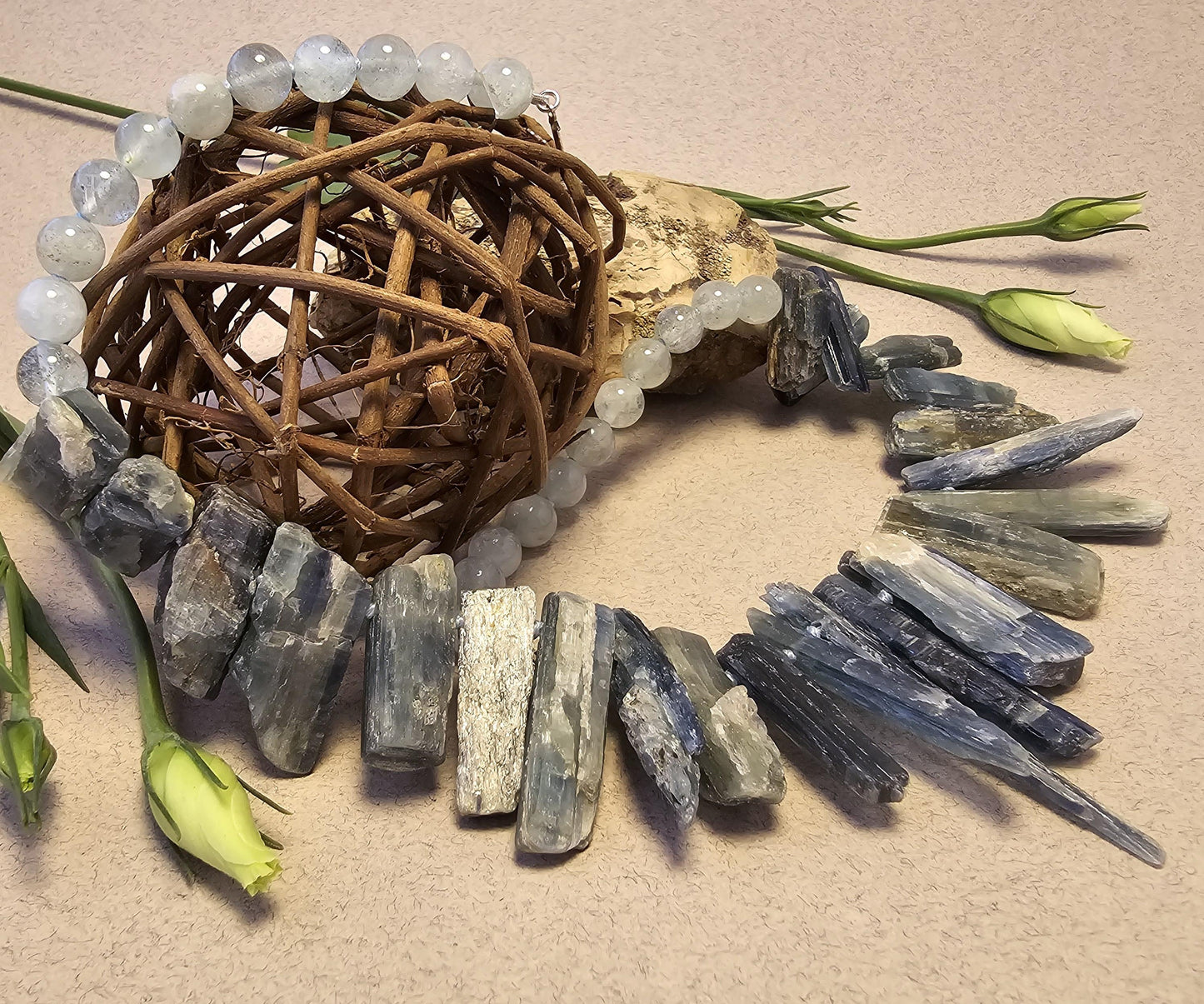 Kyanite & Aquamarine Necklace