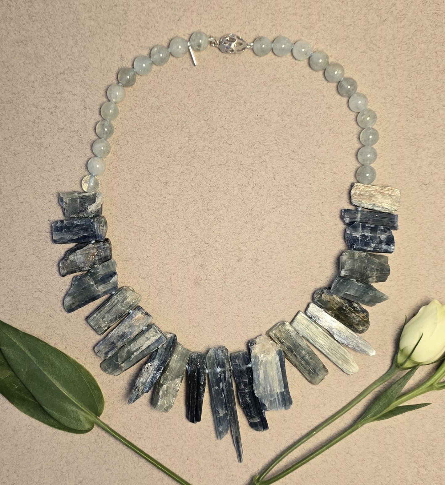Kyanite & Aquamarine Necklace