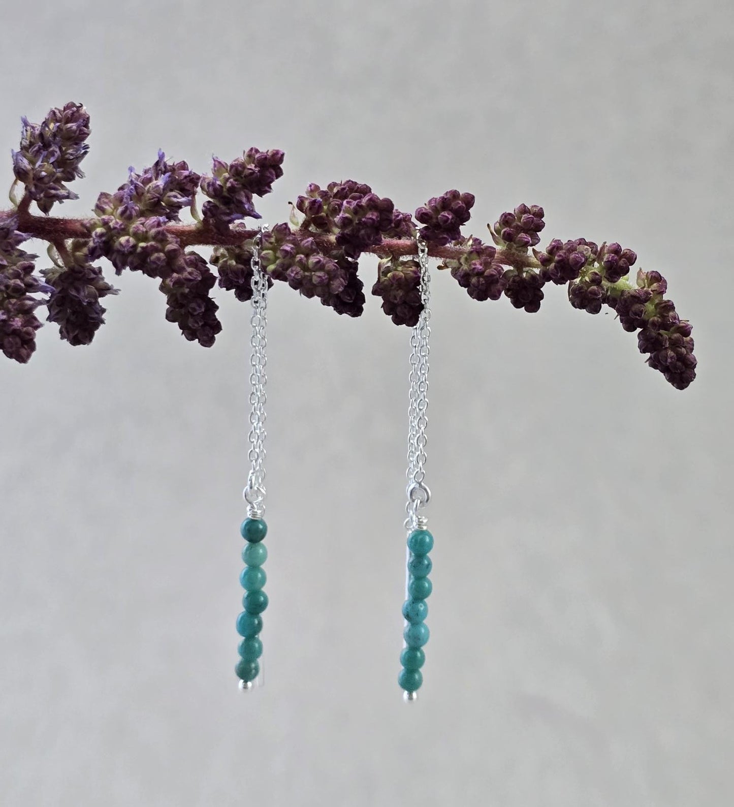 Turquoise Threader Earrings