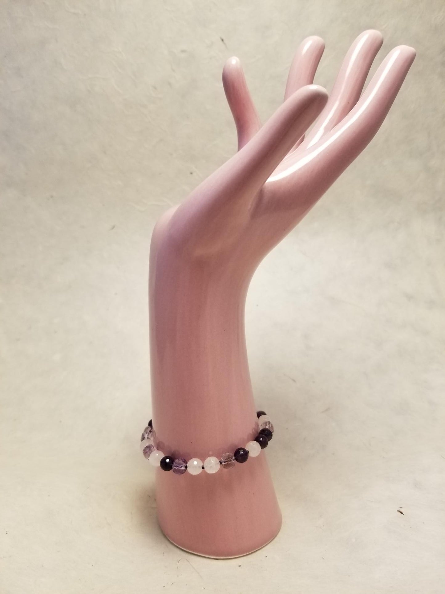 Sown Bracelet in Purple