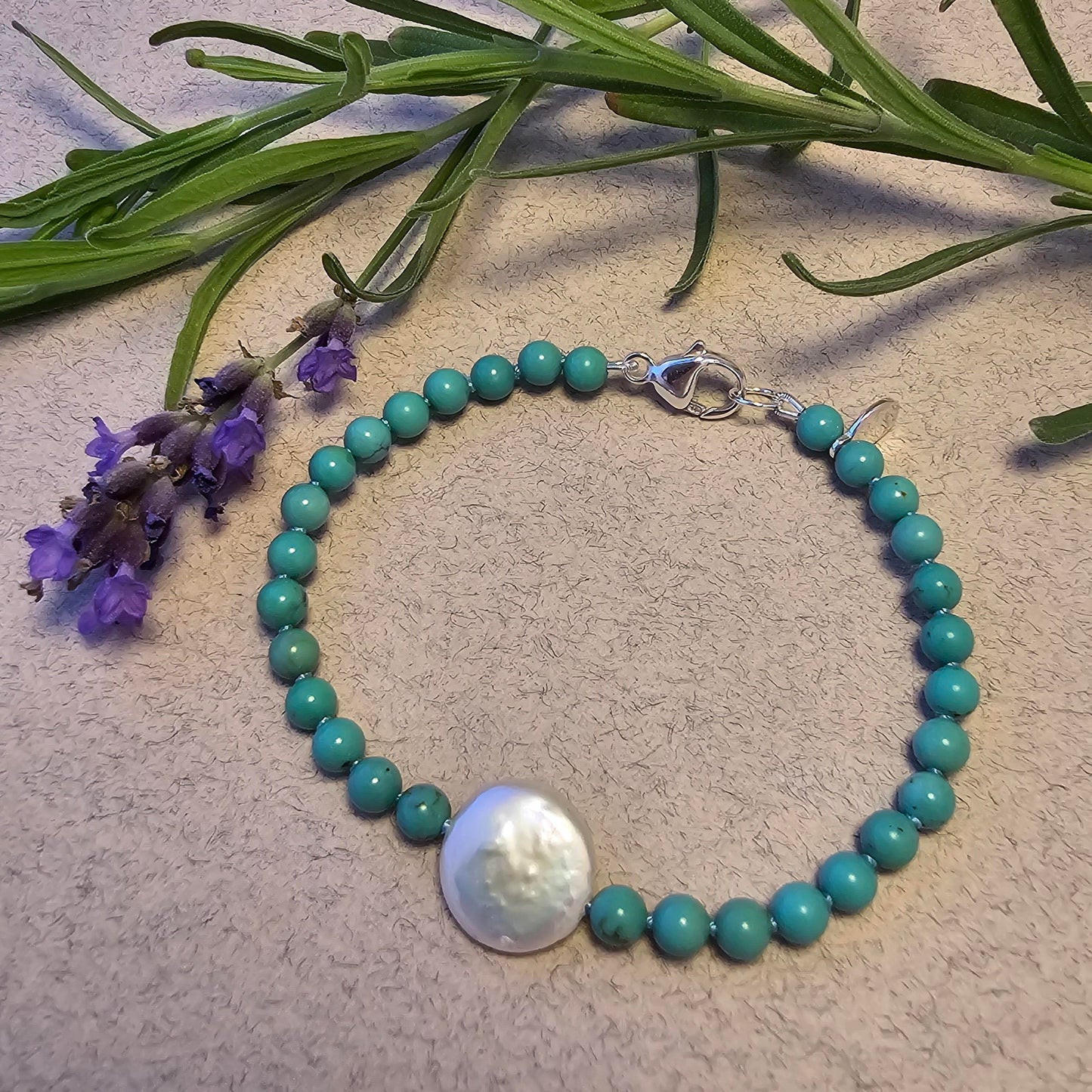 Spare Change Bracelet - Turquoise