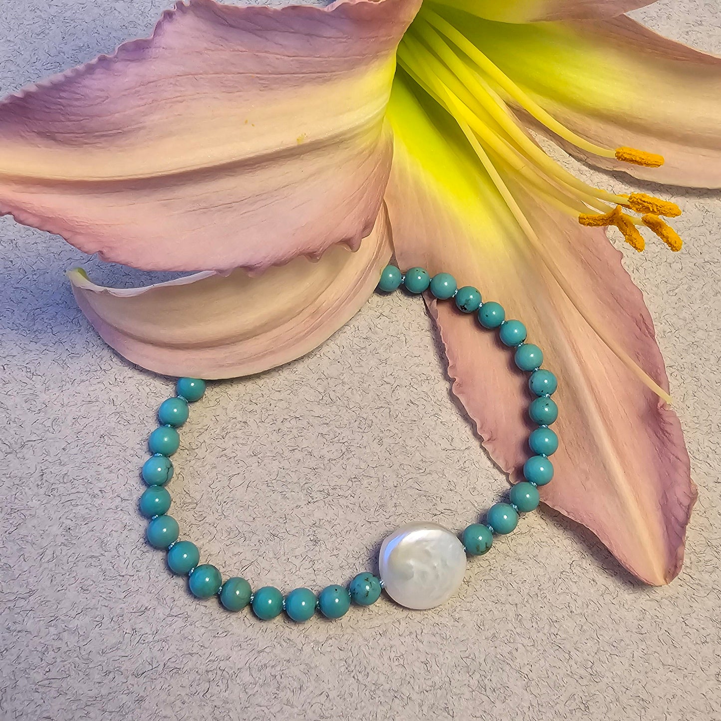 Spare Change Bracelet - Turquoise