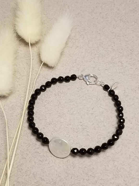 Spare Change Bracelet - Black Onyx