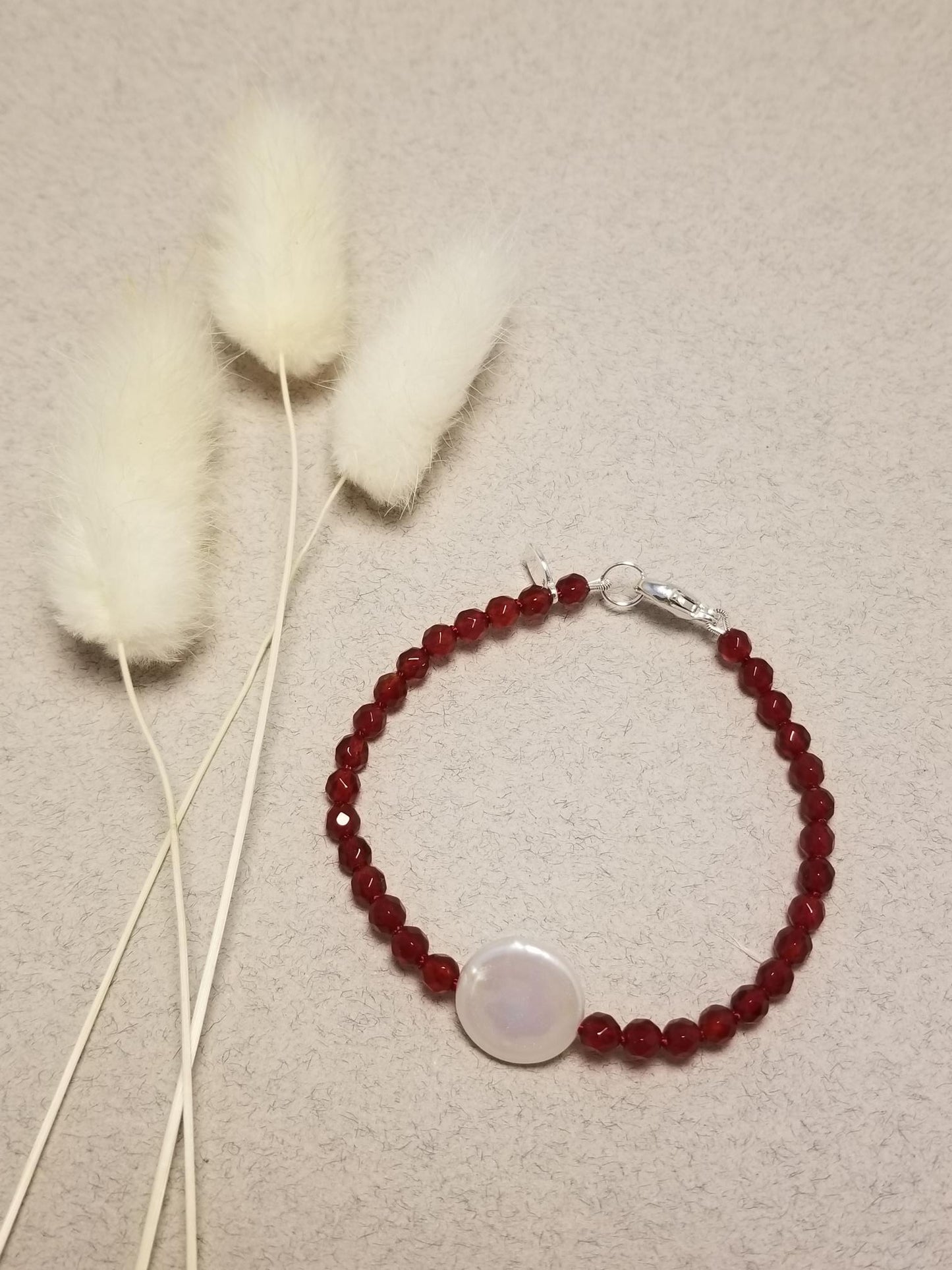 Spare Change Bracelet - Carnelian