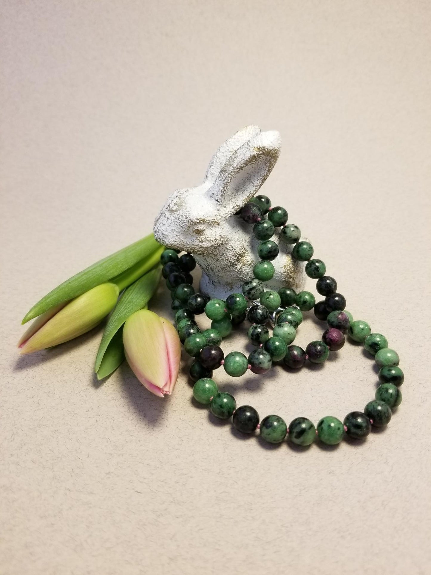 Ruby Zoisite Necklace