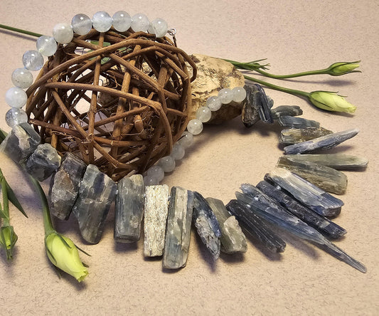 Kyanite & Aquamarine Necklace